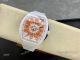 Swiss Super clone Franck Muller Ceramic-Orange Arabic 45 mm Watch new Vanguard (3)_th.jpg